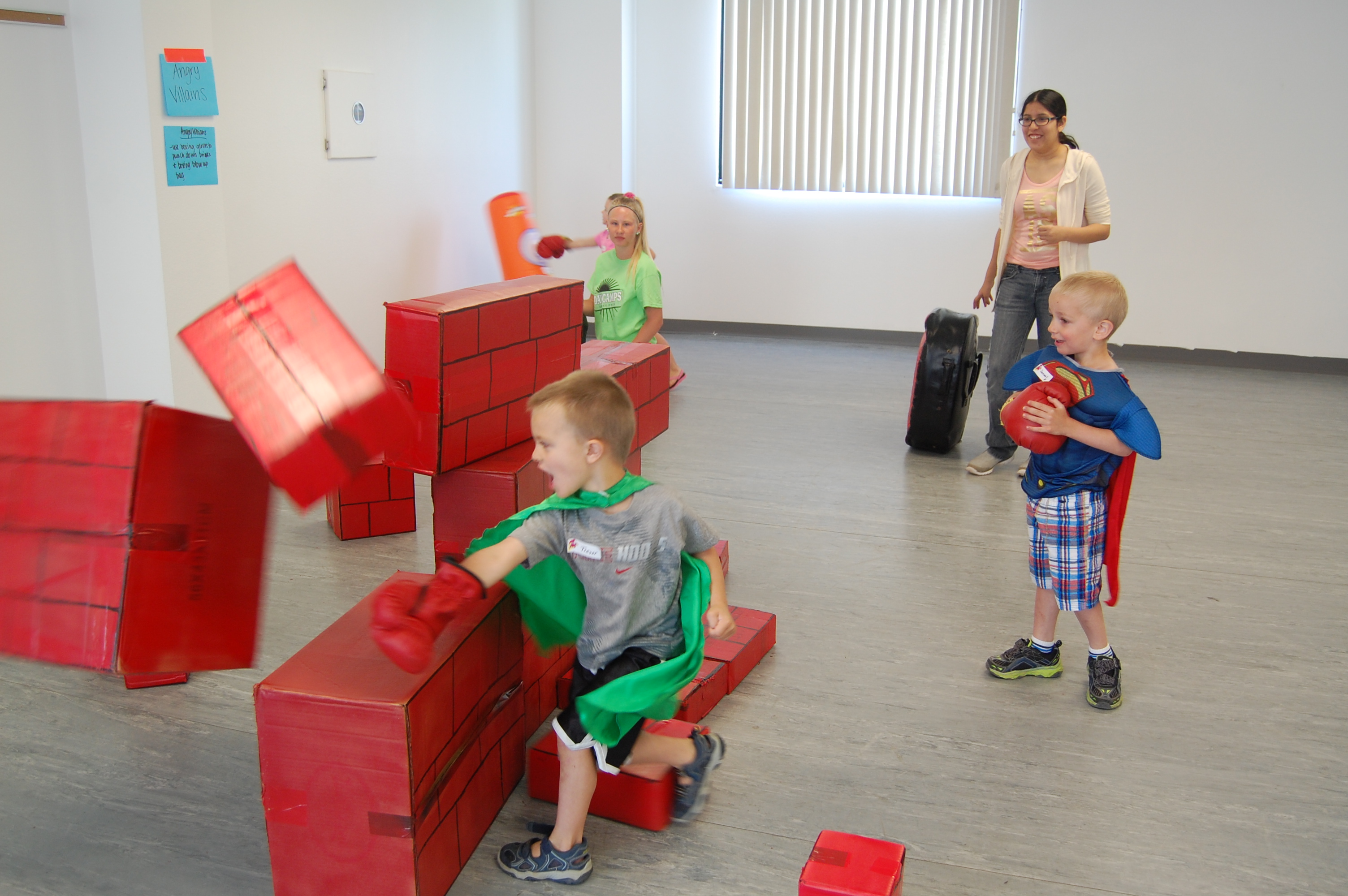 knocking down the wall