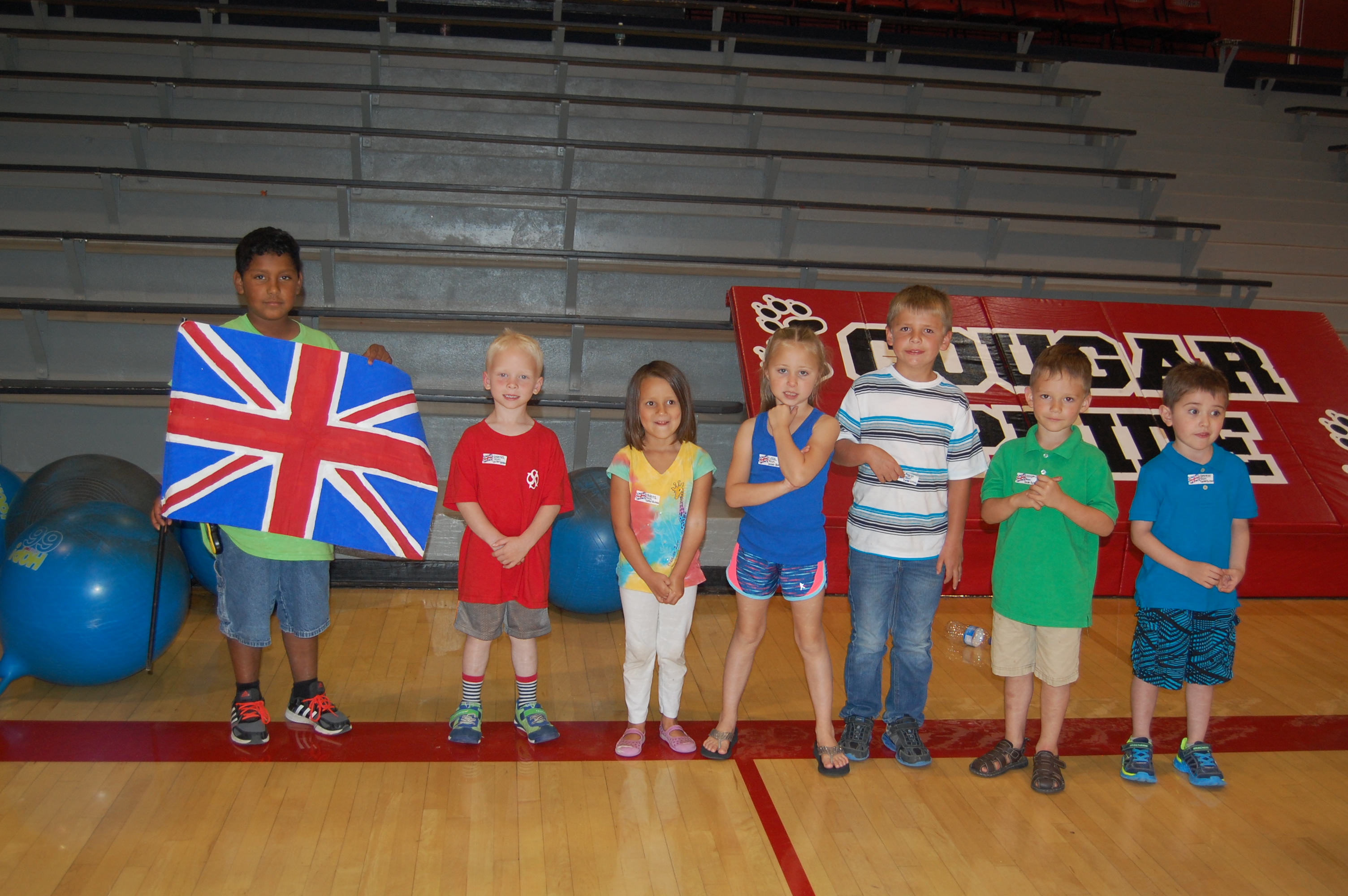 Team Great Britain with Coach Kevin